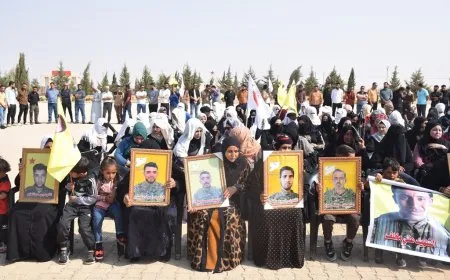 PYD وعوائل شهداء الشدادي يستذكرون شهداء تشرين الأول