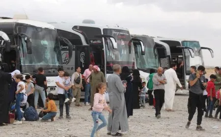 ارتفع عدد الواصلين من لبنان إلى إقليم شمال وشرق سوريا لـ 19,613 شخصاً