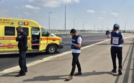 مقتل وإصابة 4 أشخاص في عملية إطلاق نار جنوب اسرائيل