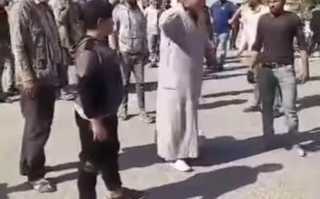 وقفة احتجاجية ضد الاحتلال التركي في تل أبيض المحتلة