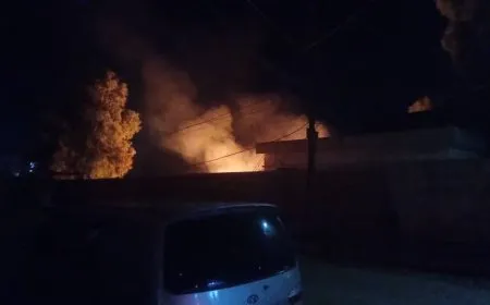بالصور والفيديو أثار القصف التركي على مستوصف في قامشلو