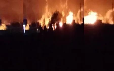 قصف جوي للاحتلال التركي على معمل الغاز في محطة السويدية