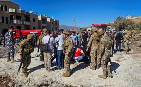 مقتل 3 من عناصر الجيش اللبناني في غارة إسرائيلية جنوب لبنان