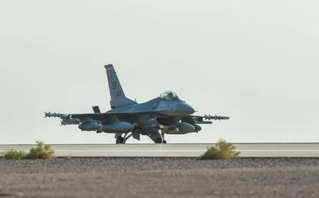 الجيش الأميركي يعلن عن وصول طائرات إف 16 للشرق الأوسط