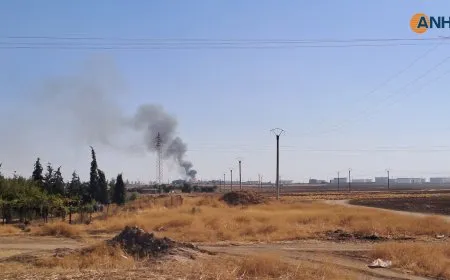 الاحتلال التركي يقصف محطة نفط بقرية كرزيرو