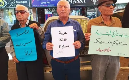 أهالي السويداء يؤكدون على دعمهم لشعوب شمال وشرق سوريا 