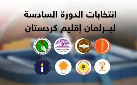 الحزب الديمقراطي الكردستاني  يخسر 6 مقاعد في الانتخابات البرلمانية