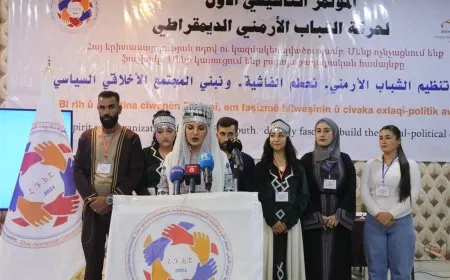 تشكيل حركة الشباب الأرمني الديمقراطي وانتخاب رئاستها المشتركة