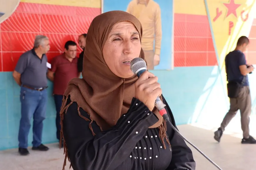 تشييع جثمان مقاتل قسد علي العوض إلى مثواه الأخير