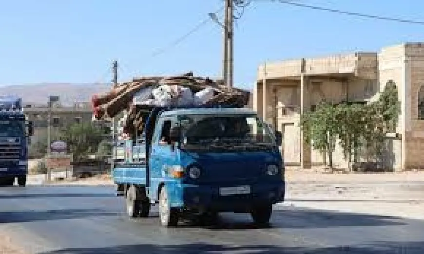 نزوح الآلاف من سكان مناطق تحتلها تركيا من سوريا 