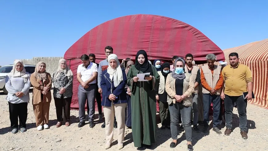 افتتاح مركز إيواء في مقاطعة الرقة للوافدين من لبنان