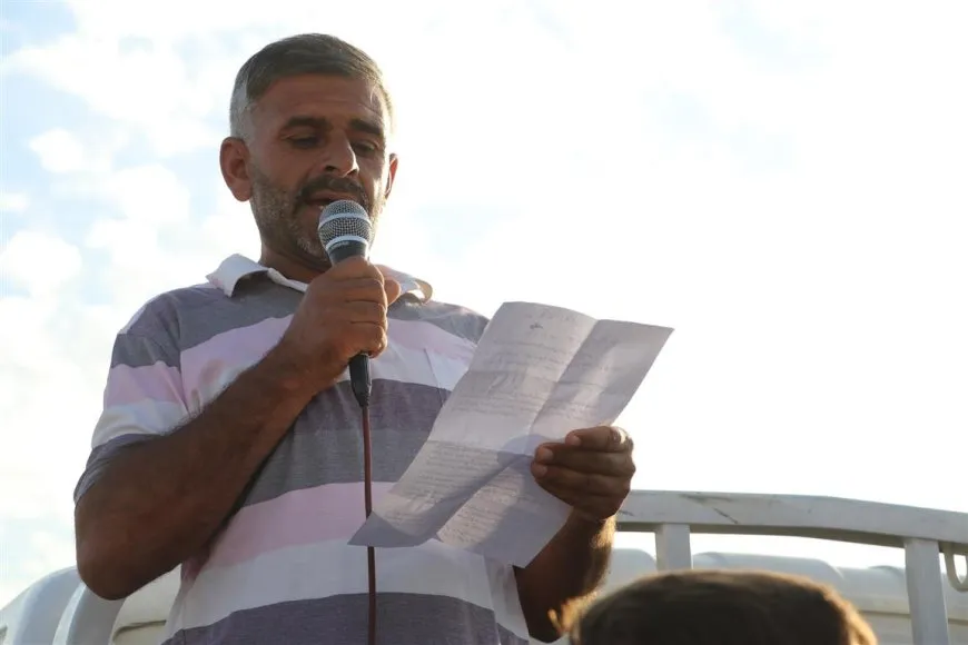 مهجرو سري كانيه يتظاهرون ضد الاحتلال ويؤكدون استمرار النضال