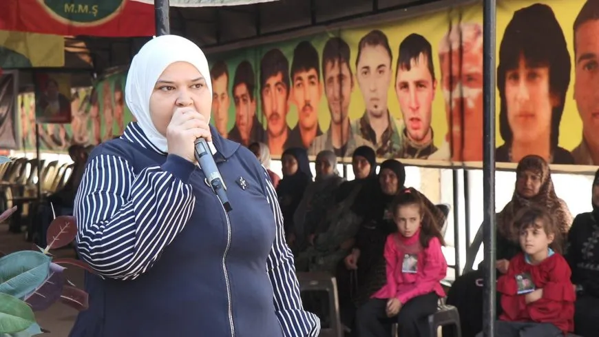 تقديم واجب العزاء لذوي مقاتل قوات تحرير عفرين خمكين حلب
