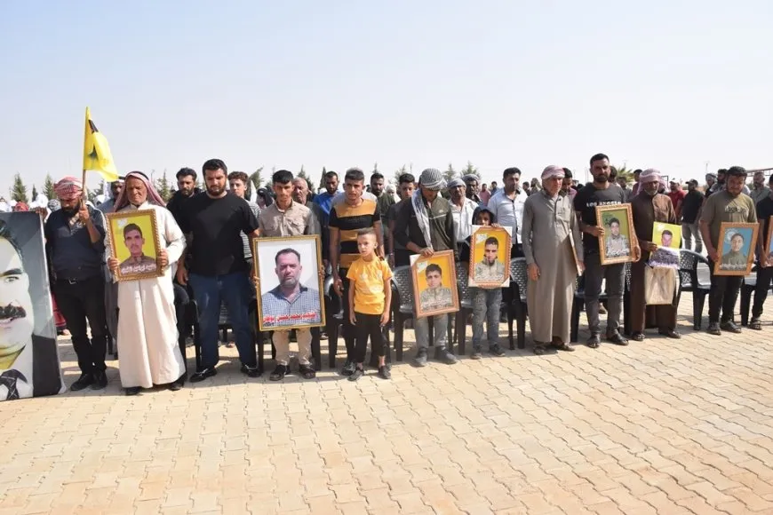 PYD وعوائل شهداء الشدادي يستذكرون شهداء تشرين الأول