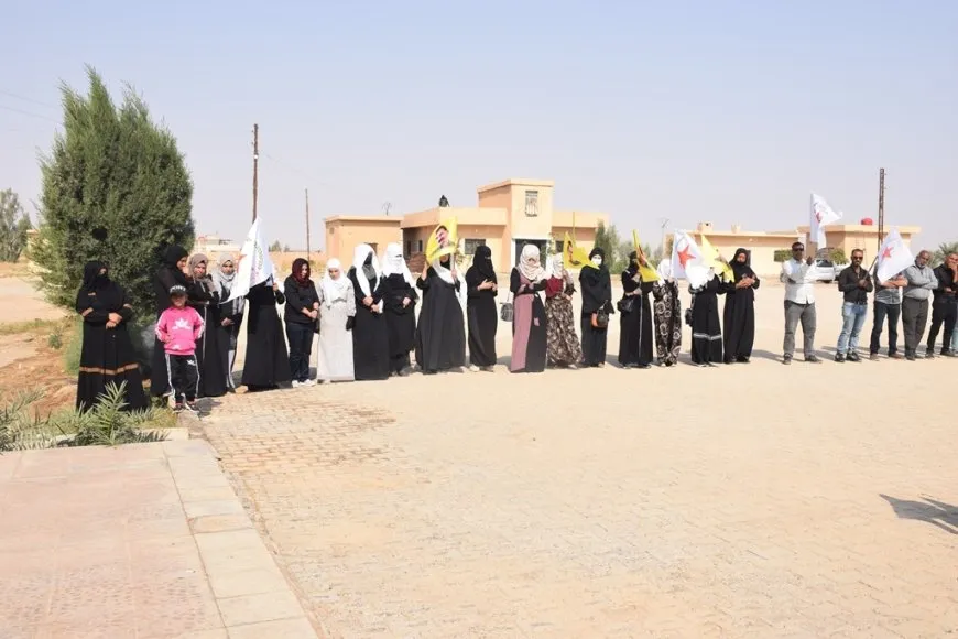 PYD وعوائل شهداء الشدادي يستذكرون شهداء تشرين الأول