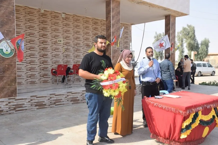 PYD وعوائل شهداء الشدادي يستذكرون شهداء تشرين الأول