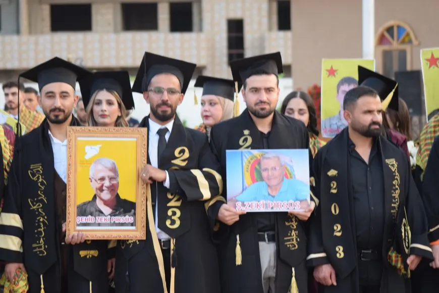 حدث تاريخي آخر.. جامعة روج آفا تخرّج 435 من طلابها