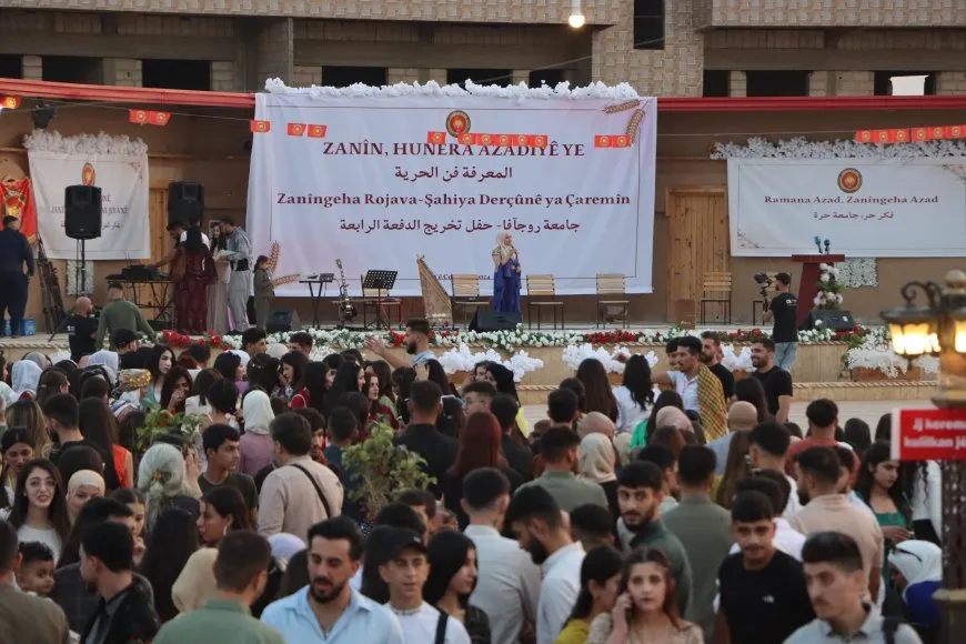حدث تاريخي آخر.. جامعة روج آفا تخرّج 435 من طلابها