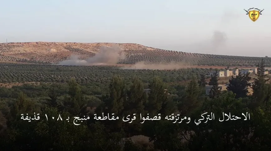 مقتل ضابط وجرح عنصر من قوات دمشق في قصف الاحتلال لريف منبج