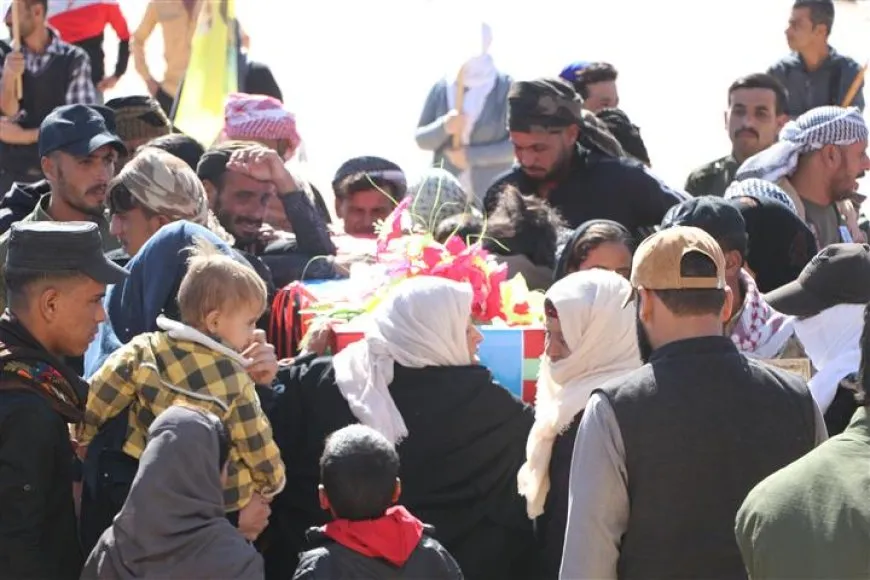 مزار الشهداء في الحسكة يحتضن جثمان عضو قوى الأمن الداخلي أحمد الفنوش