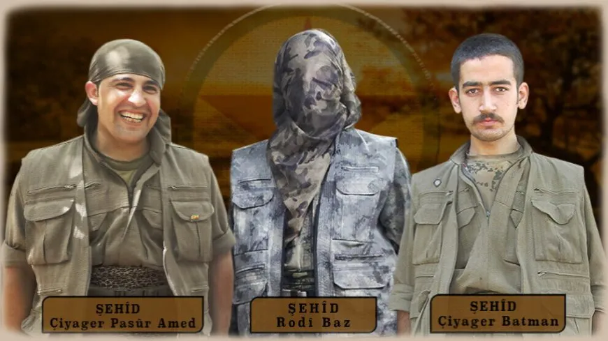 HPG تكشف سجلّ 3 مقاتلين استشهدوا في آمد