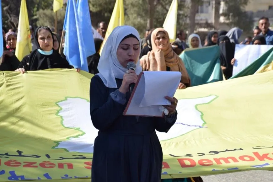 سلسلة فعالية منددة بهجمات الاحتلال التركي على إقليم شمال وشرق سوريا