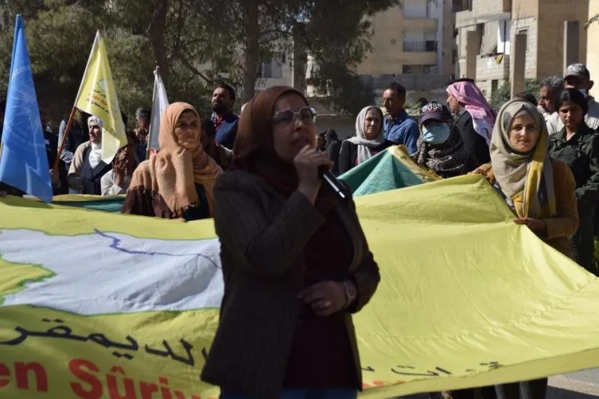 سلسلة فعالية منددة بهجمات الاحتلال التركي على إقليم شمال وشرق سوريا