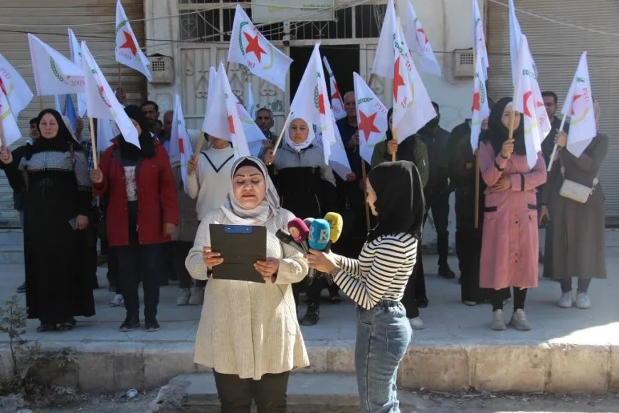 سلسلة فعالية منددة بهجمات الاحتلال التركي على إقليم شمال وشرق سوريا