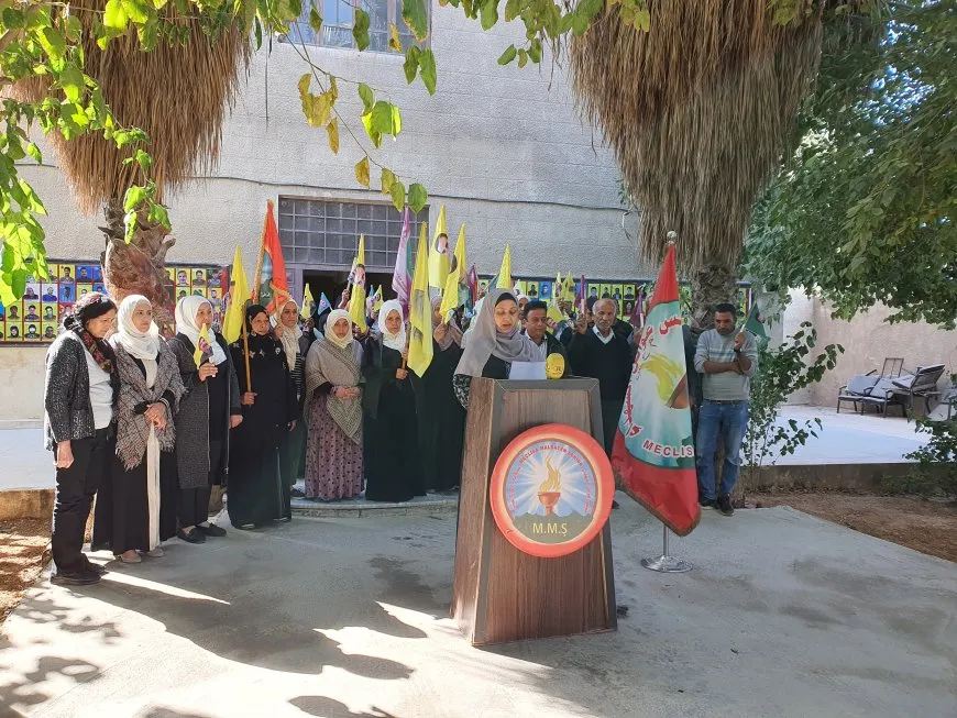 سلسلة فعالية منددة بهجمات الاحتلال التركي على إقليم شمال وشرق سوريا