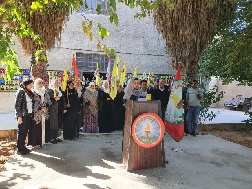 سلسلة فعالية منددة بهجمات الاحتلال التركي على إقليم شمال وشرق سوريا