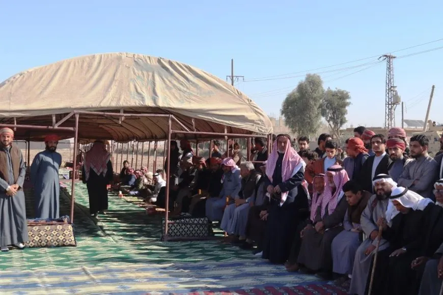 مجلس هجين العسكري يصلح بين عشيرتين في ريف دير الزور