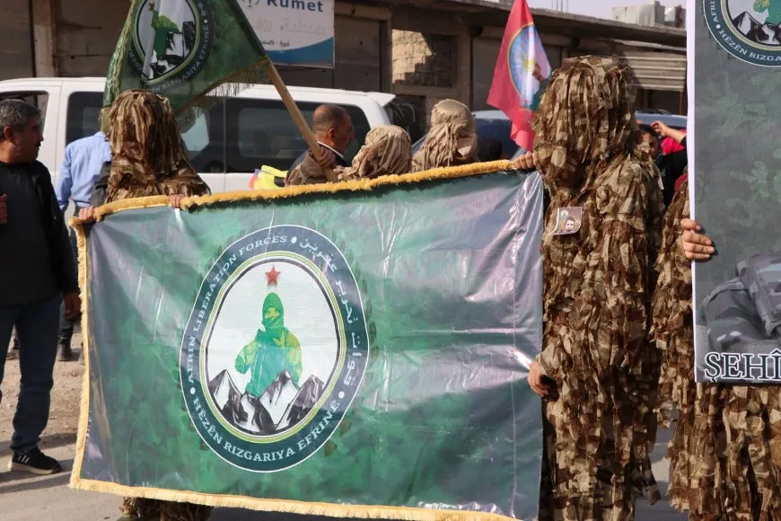 الآلاف يشيعون جثمان مقاتلة قوات تحرير عفرين جيان جودي