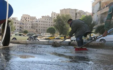 حملة تطوعية بمشاركة مجتمعية لتجميل الأحياء في حلب