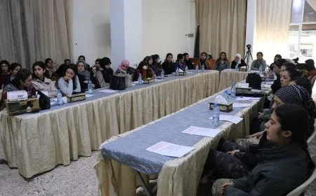ندوة حوارية بمناسبة اليوم العالمي لمناهضة العنف ضد المرأة في حلب
