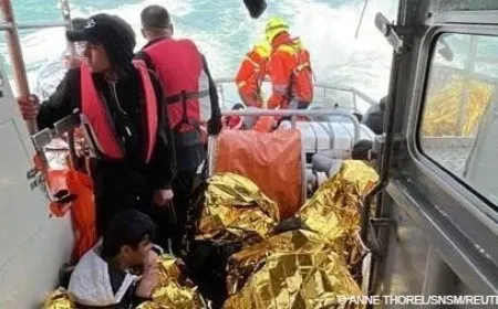 العثور على جثث 4 مهاجرين على شواطئ شمال فرنسا