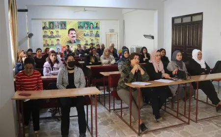 محاضرة للقضاء على العنف الممارس بحق النساء في عامودا