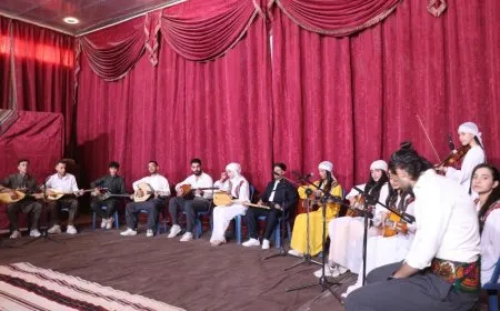 أمسية موسيقية في منبج لشابات وشبان يحييون فن وتراث المنطقة