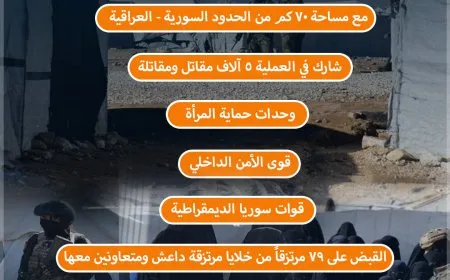 حصيلة 7 أيام من عملية "الأمن الدائم" لمكافحة خلايا داعش