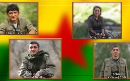 HPG تكشف سجلّ 4 من مقاتلي الكريلا استشهدوا في مناطق الدفاع مديا