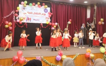 فعالية في الرقة بمناسبة يوم الطفل العالمي