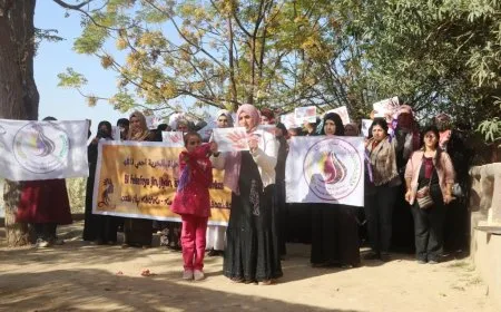 تجمّع نساء زنوبيا في دير الزور يدين العنف ضد المرأة ويؤكد على مواصلة الكفاح 