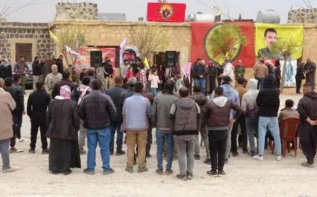 احتفال في الجلبية بذكرى تأسيس حزب العمال الكردستاني