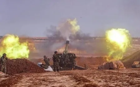 قوات حكومة دمشق تقصف مناطق بريف حلب