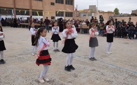 المجمع التربوي في الشدادي يقيم فعالية في مدرسة البيروني
