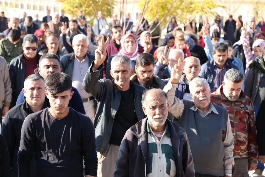 تشييع جثمان مقاتل قوات تحرير عفرين رستم عفرين في الشهباء