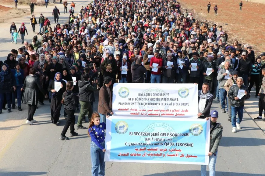 فعاليات متواصلة مساندة  لمقاومة شعب شمال كردستان
