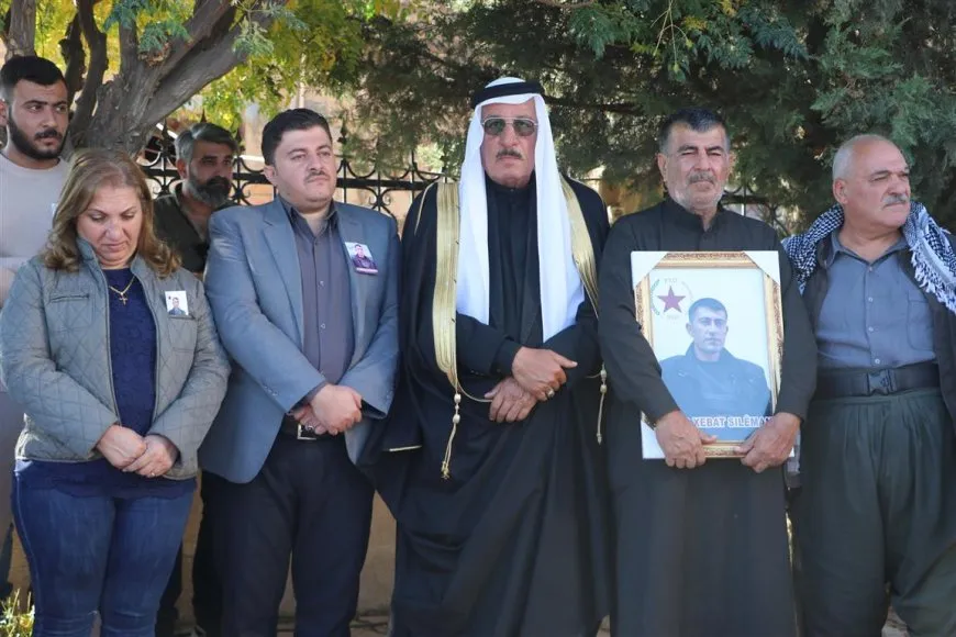 تشييع جثمان الرئيس المشترك السابق لمجلس مدينة الحسكة خبات سليمان