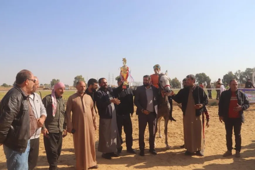 سباق للخيول الأصيلة في الرقة