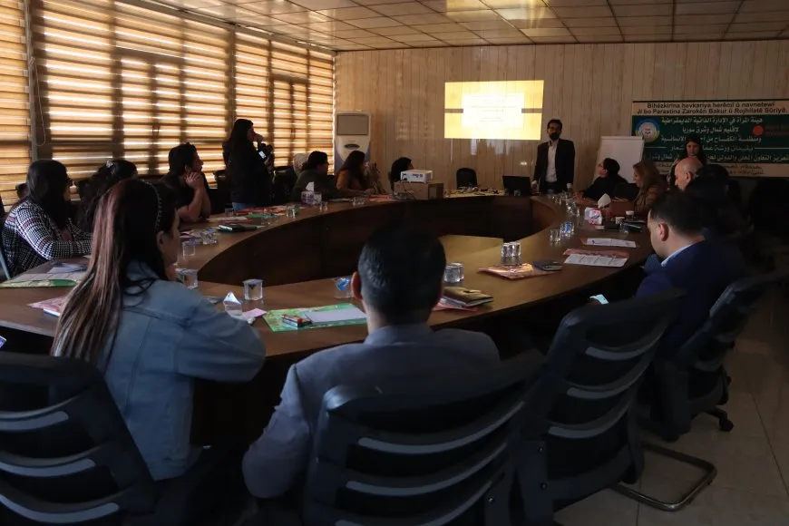 هيئة المرأة تقود ورشة عمل في قامشلو لتعزيز جهود حماية حقوق الطفل