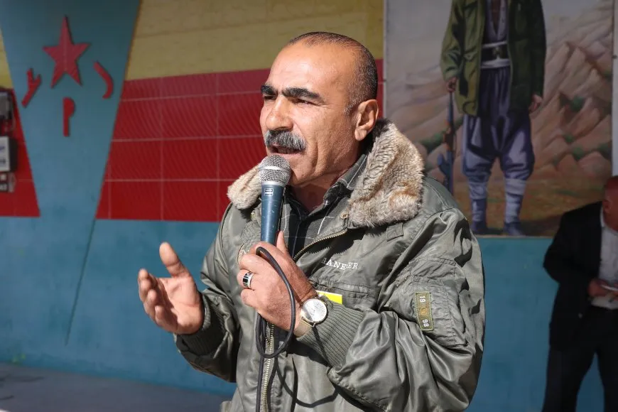 تشييع جثمان مقاتل قسد الشهيد عبد الرحمن عمر